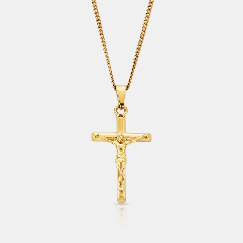 Crucifix (Gold) sold by Craftd London