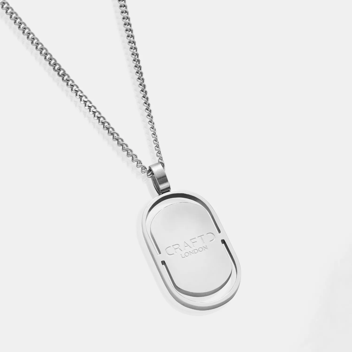 CRAFTD Signature Pendant (Silver) sold by Craftd London product image thumbnail 4