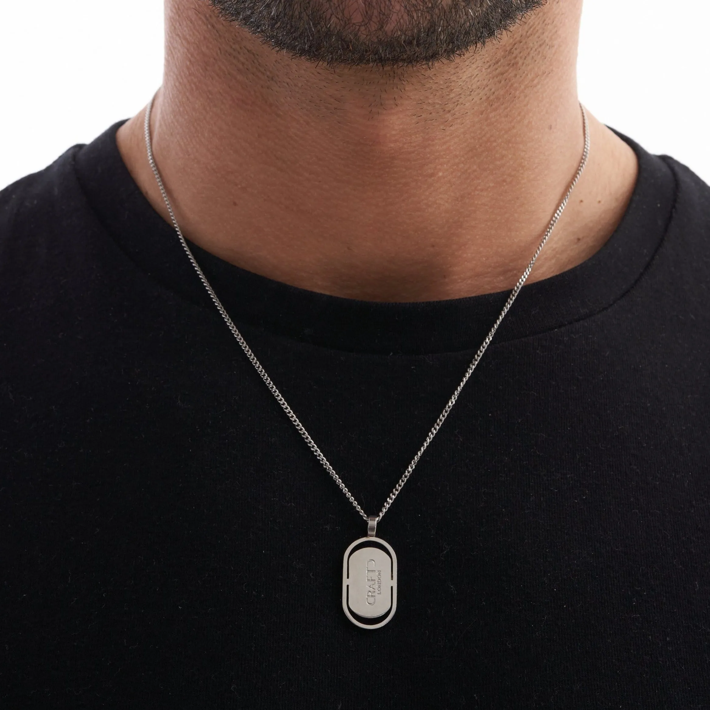 CRAFTD Signature Pendant (Silver) sold by Craftd London product image thumbnail 2