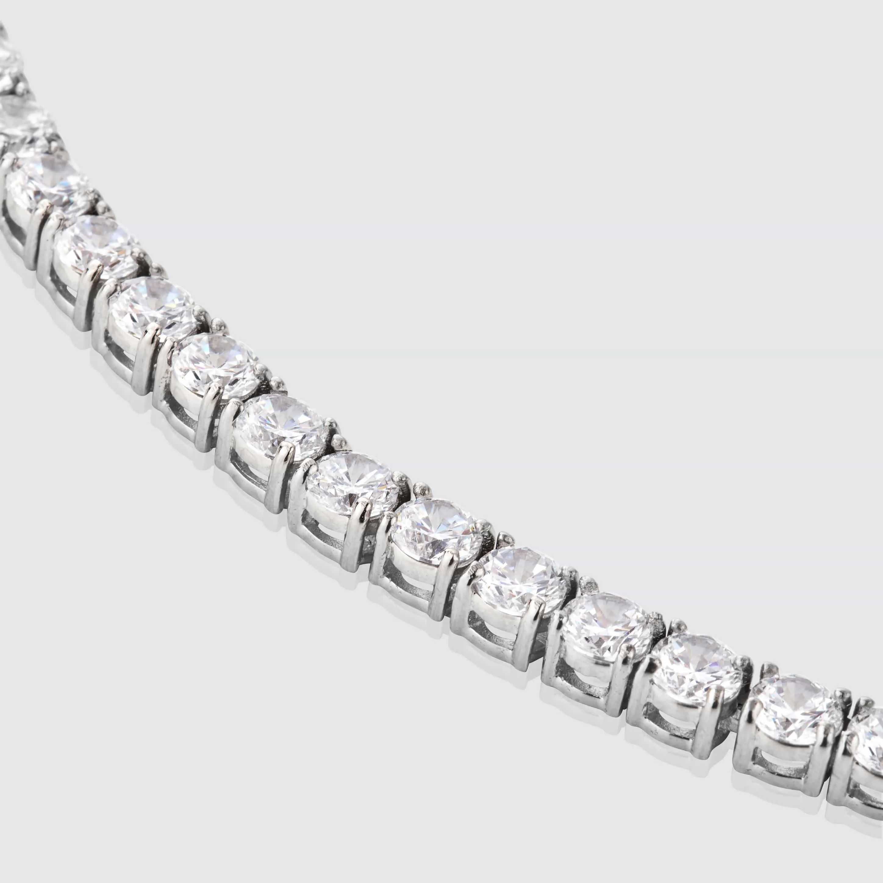 Tennis Chain (Silver) 5mm sold by Craftd London product image thumbnail 3