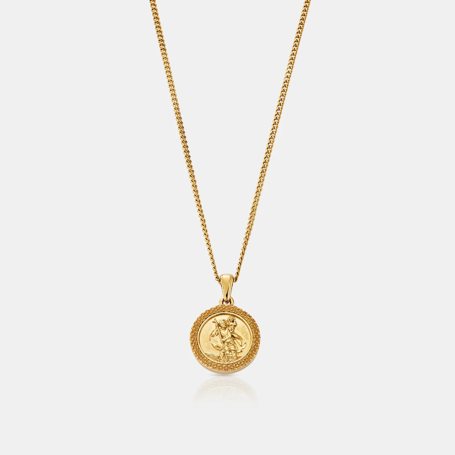 St Christopher 2.0 (Gold) sold by Craftd London product image thumbnail 3