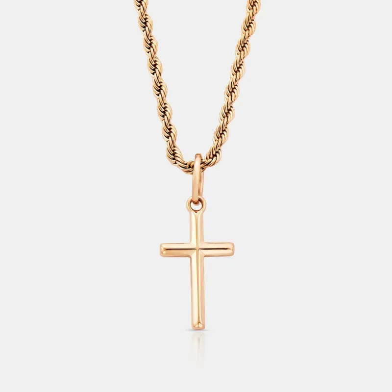 Cross (Rose Gold) sold by Craftd London