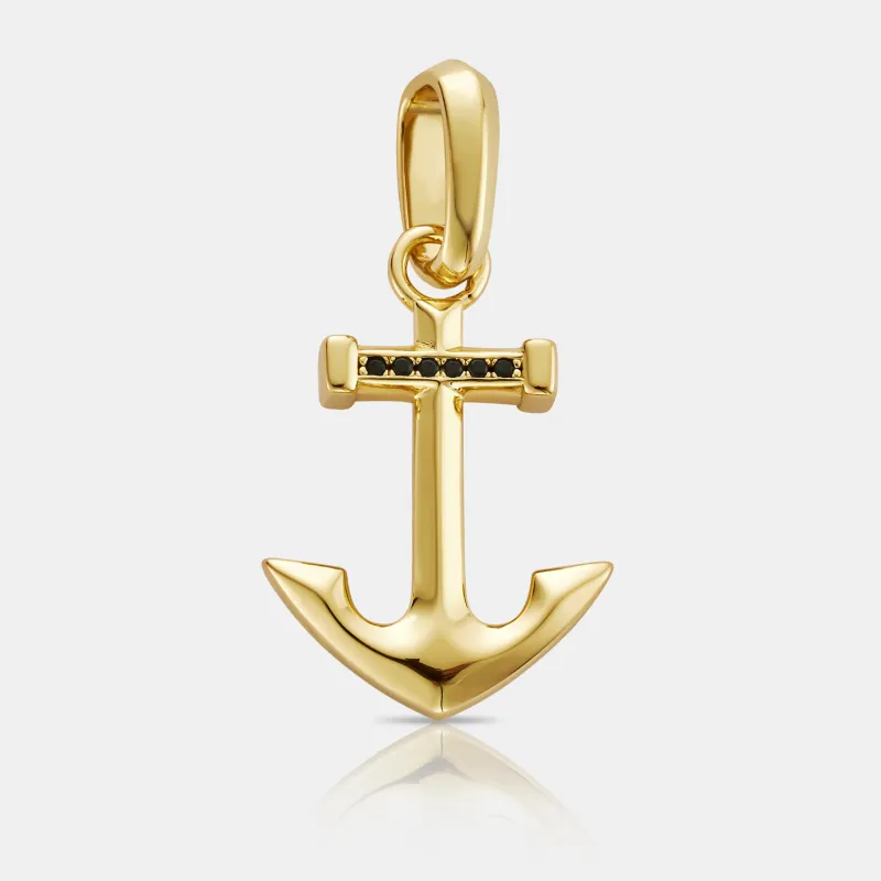 Anchored (18ct Gold) | Sterling Silver made by Craftd London