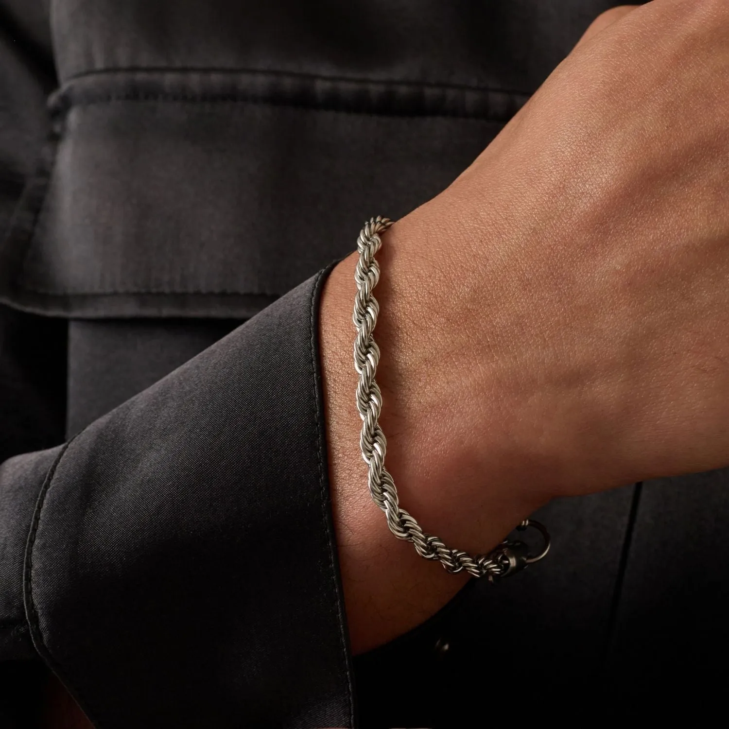 Rope 5mm Set (Silver) sold by Craftd London product image thumbnail 5