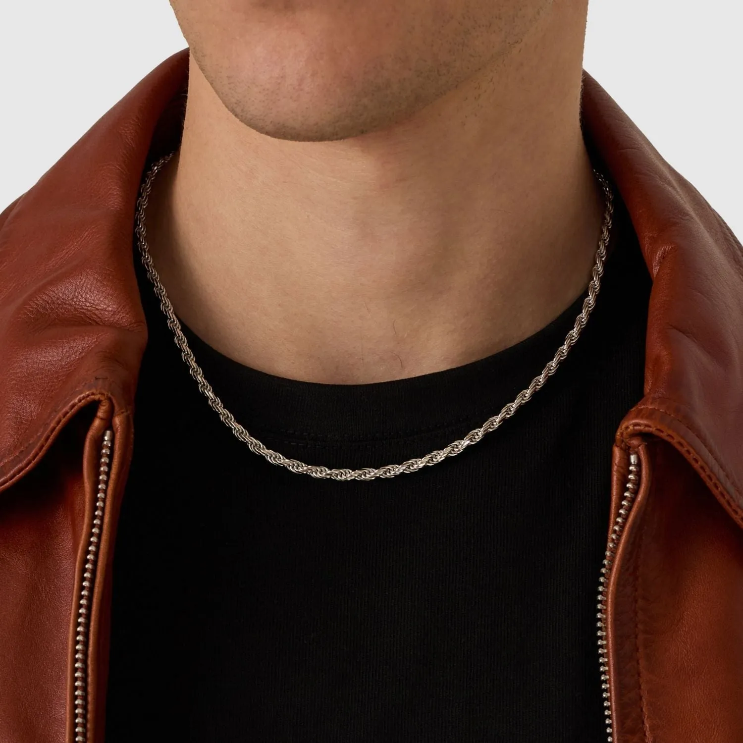 Rope 5mm Set (Silver) sold by Craftd London product image thumbnail 4