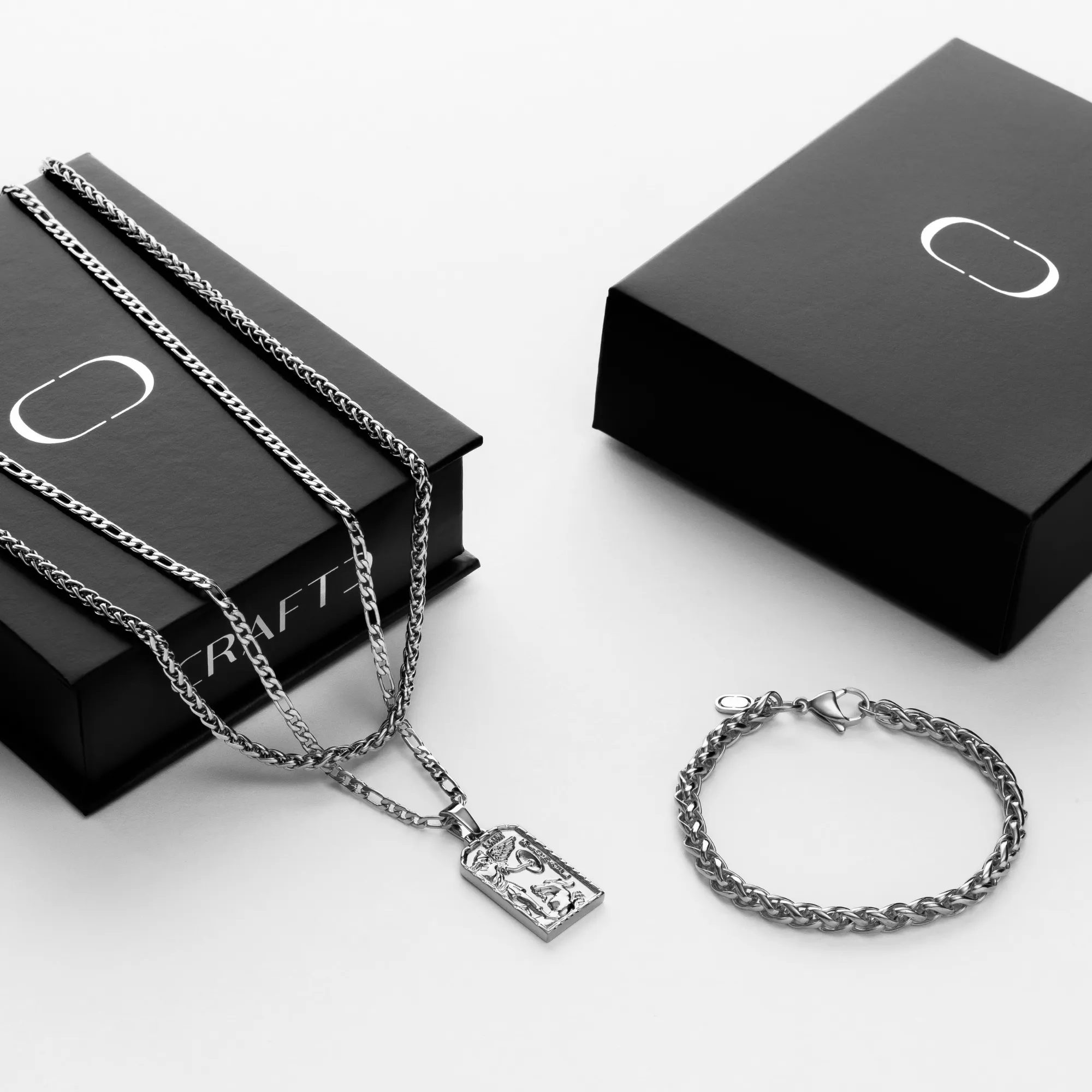 St. Michael Gift Set (Silver) sold by Craftd London product image thumbnail 2