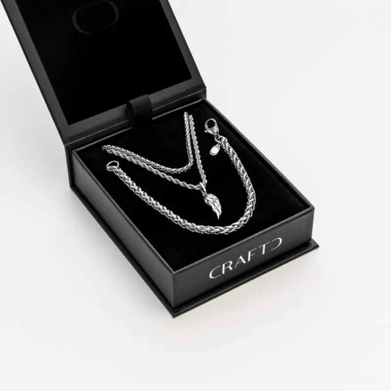 Wing Gift Set (Silver) made by Craftd London