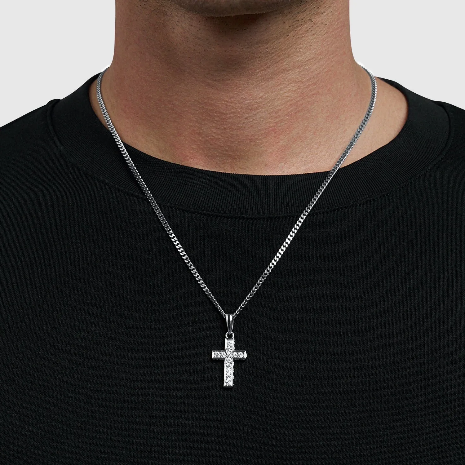 Iced Cross 2.0 (Silver) sold by Craftd London product image thumbnail 2