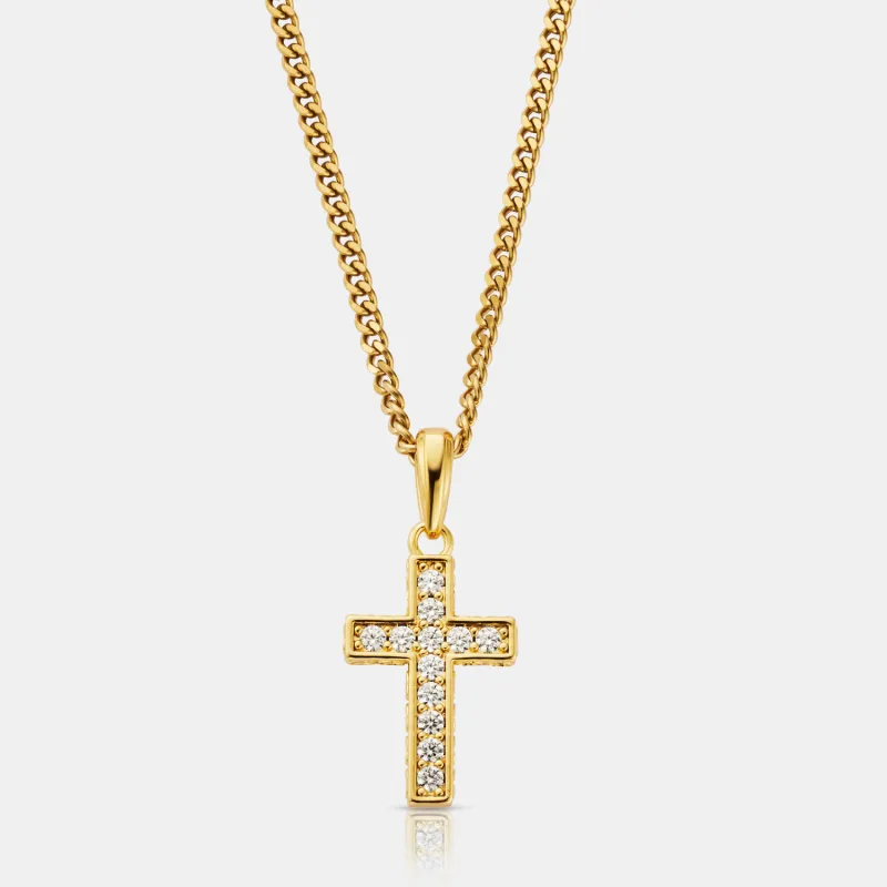 Iced Cross 2.0 (Gold) made by Craftd London