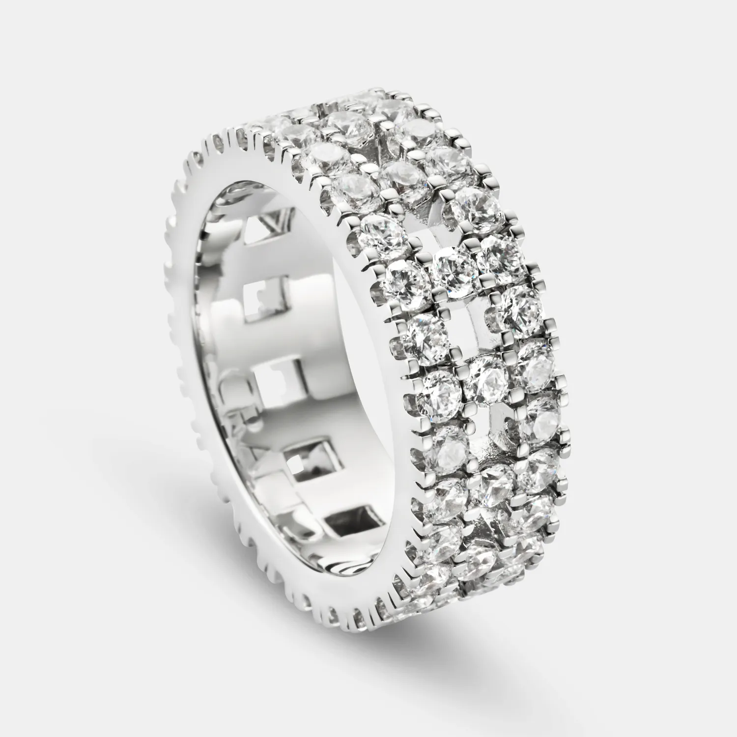 Titan Band Ring (Silver) sold by Craftd London product image thumbnail 4