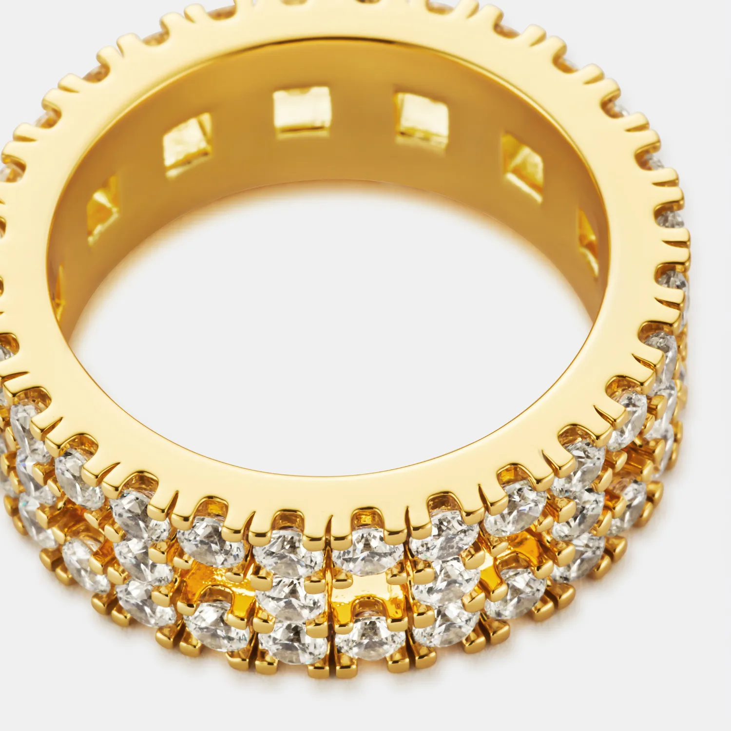 Titan Band Ring (Gold) sold by Craftd London product image thumbnail 5
