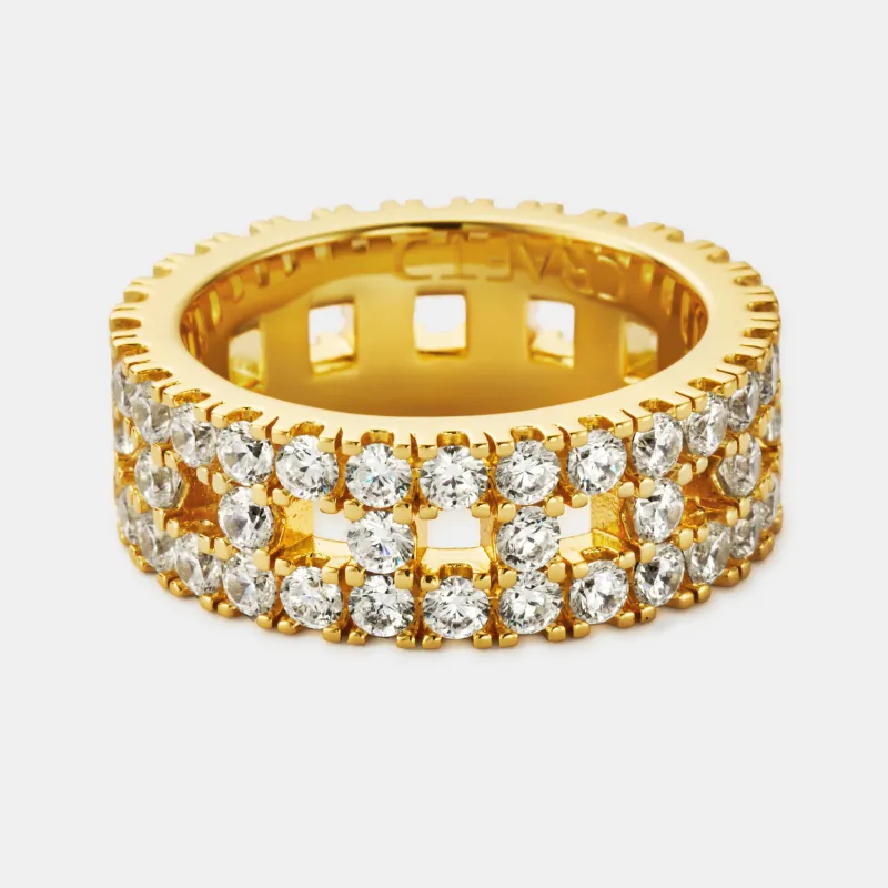 Titan Band Ring (Gold) made by Craftd London