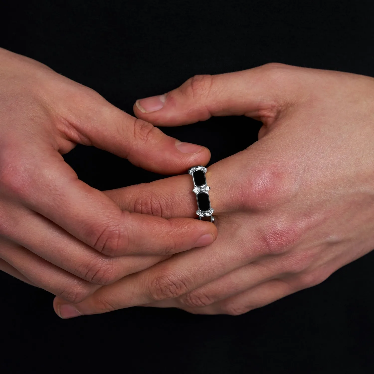 Monarch Band Ring (Silver) sold by Craftd London product image thumbnail 3