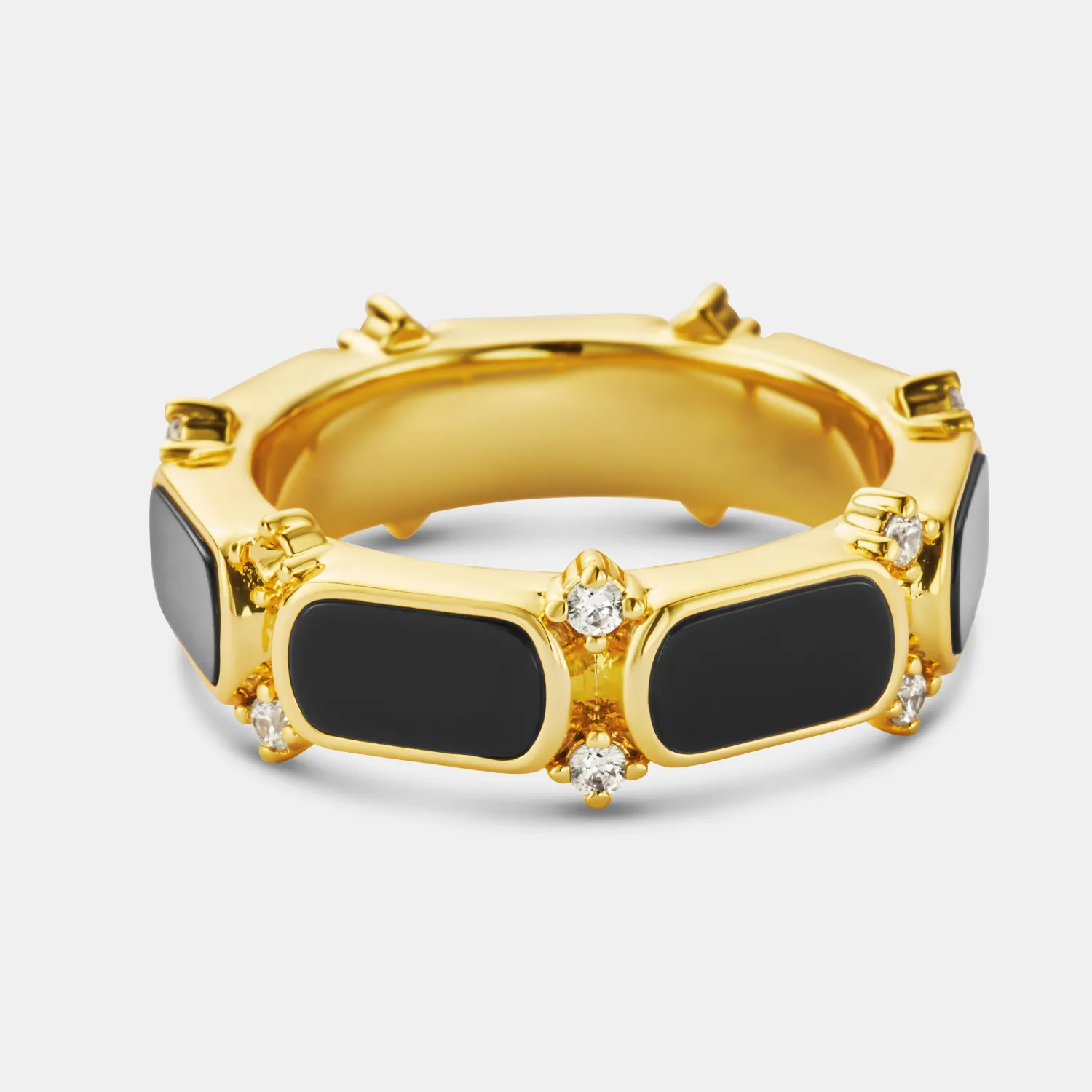 Monarch Band Ring (Gold) sold by Craftd London