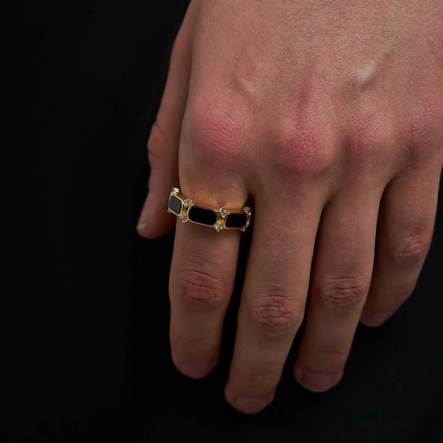 Monarch Band Ring (Gold) sold by Craftd London product image thumbnail 4