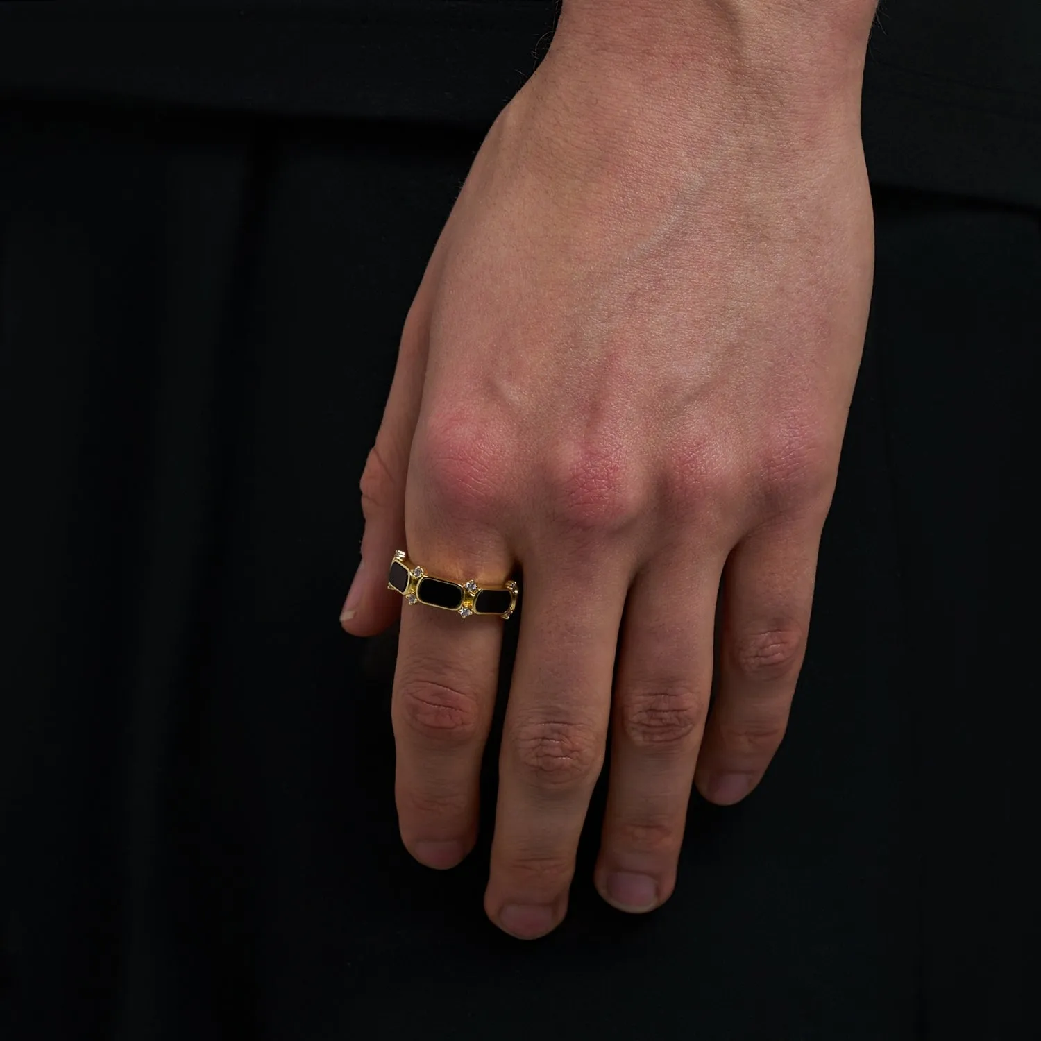 Monarch Band Ring (Gold) sold by Craftd London product image thumbnail 2