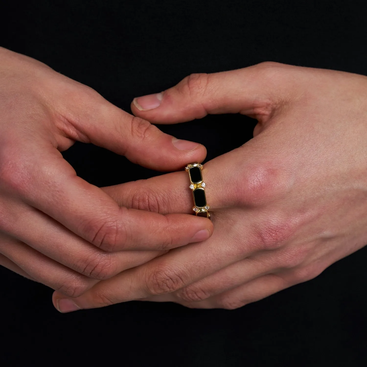 Monarch Band Ring (Gold) sold by Craftd London product image thumbnail 3