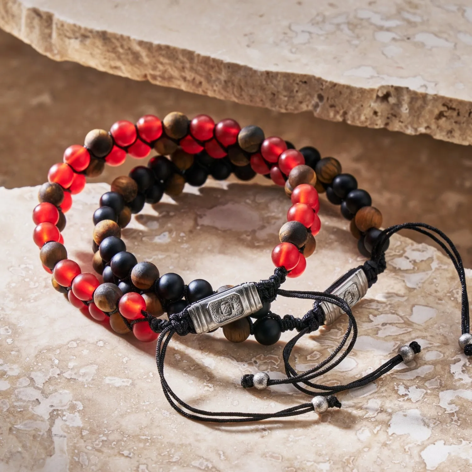 Jasper Stack Bead Bracelet sold by Craftd London product image thumbnail 5