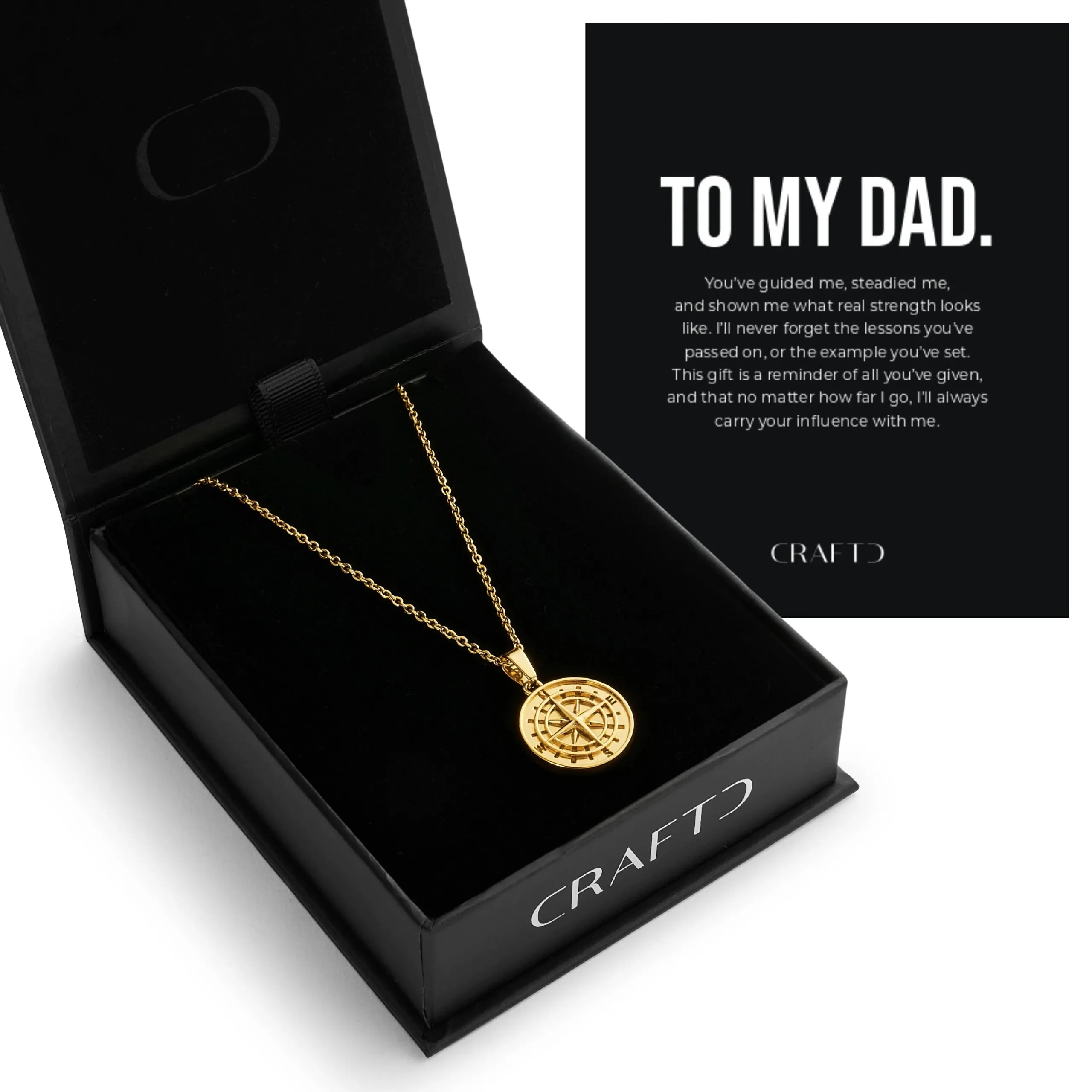 Father's Day Gift Set (Gold) sold by Craftd London product image thumbnail 3