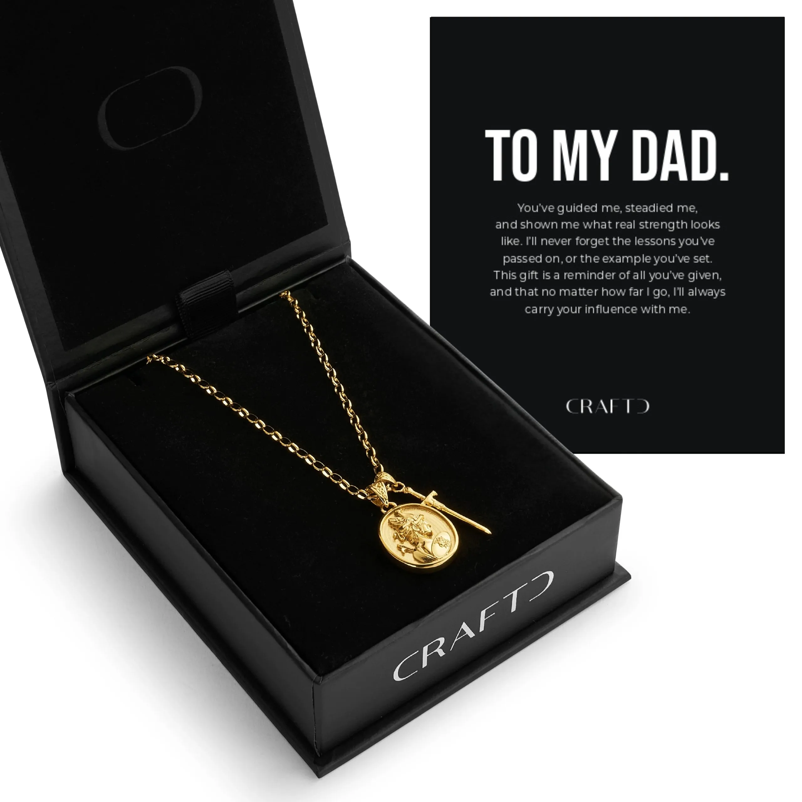 Father's Day Gift Set (Gold) sold by Craftd London product image thumbnail 4