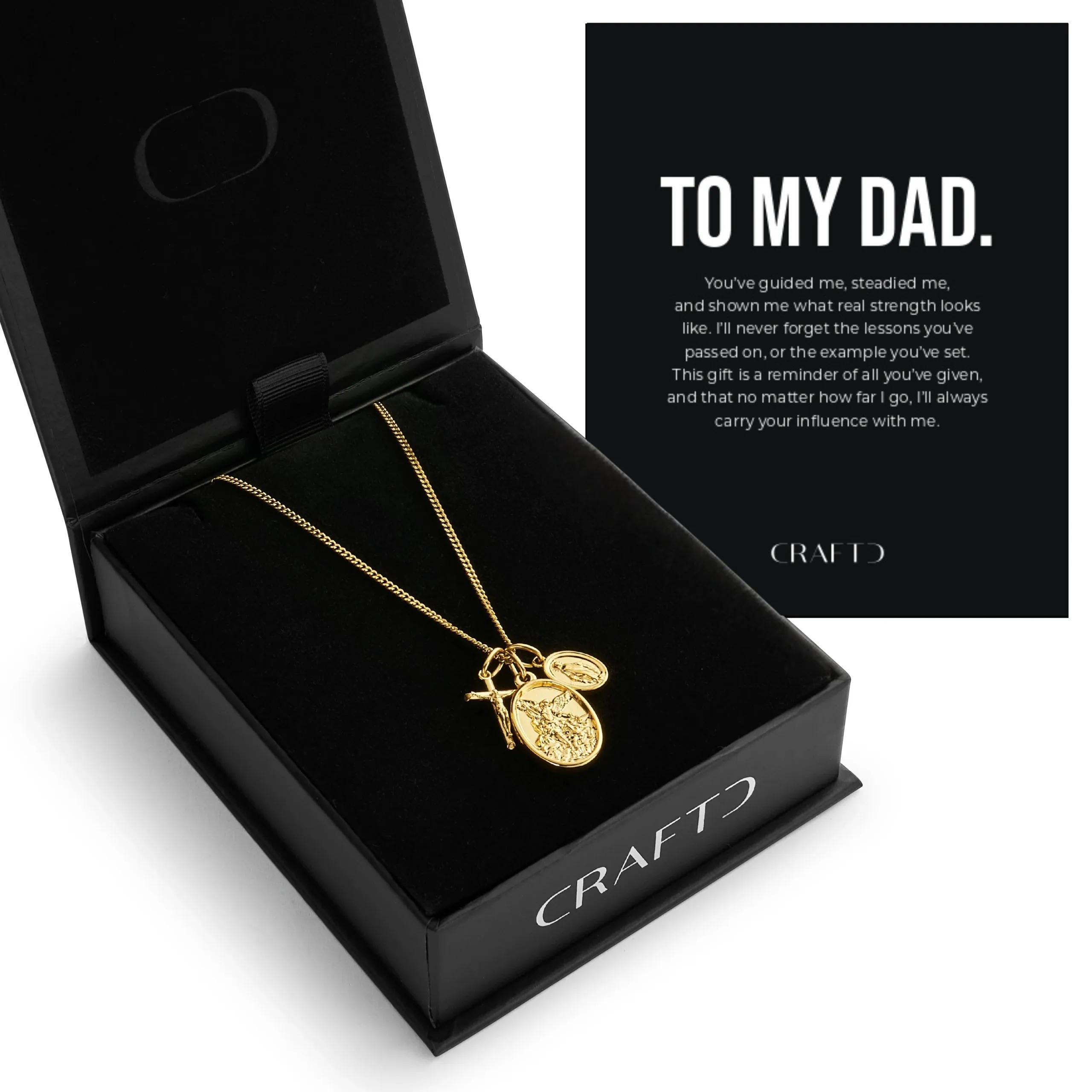 Father's Day Gift Set (Gold) sold by Craftd London product image thumbnail 2