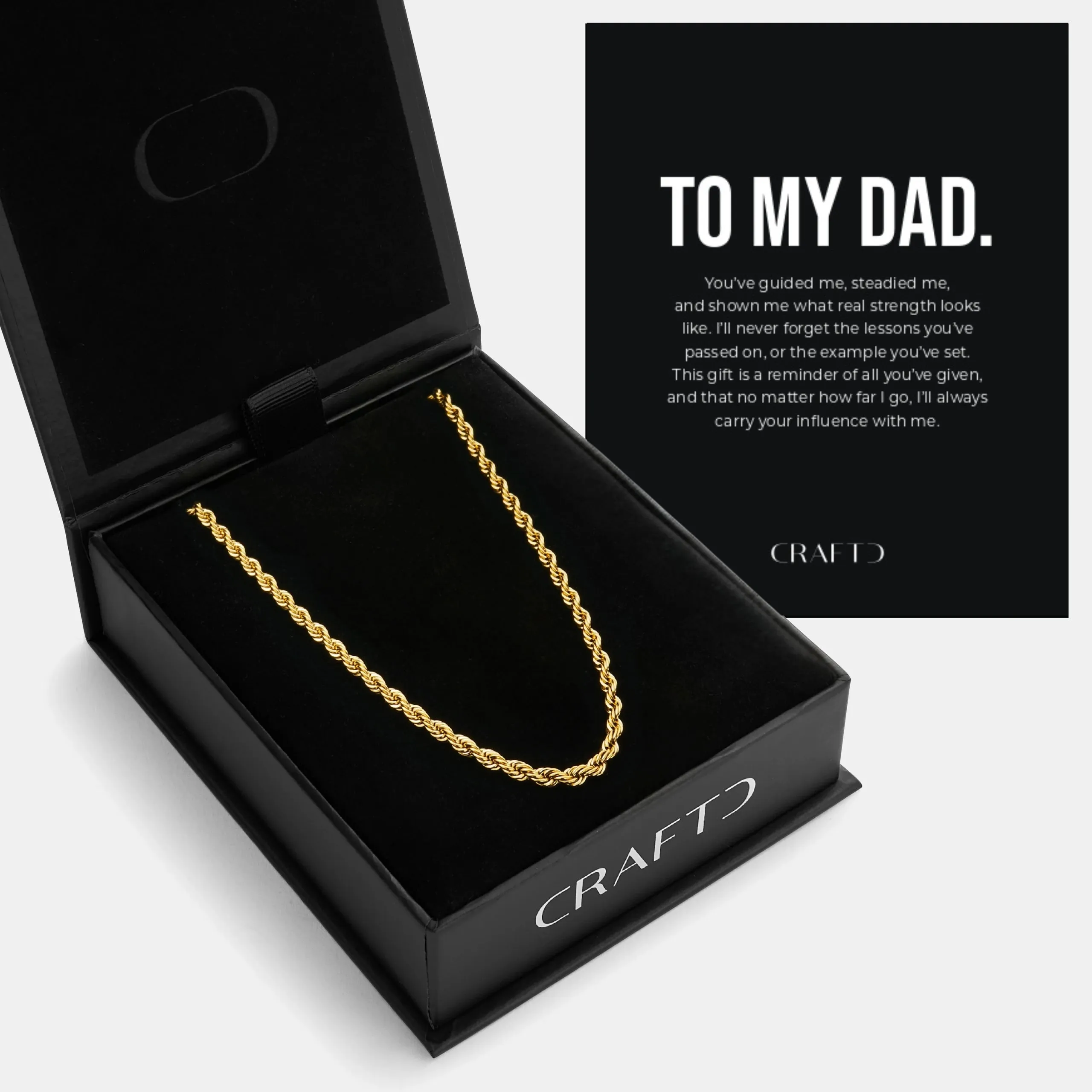 Father's Day Gift Set (Gold) sold by Craftd London product image thumbnail 5