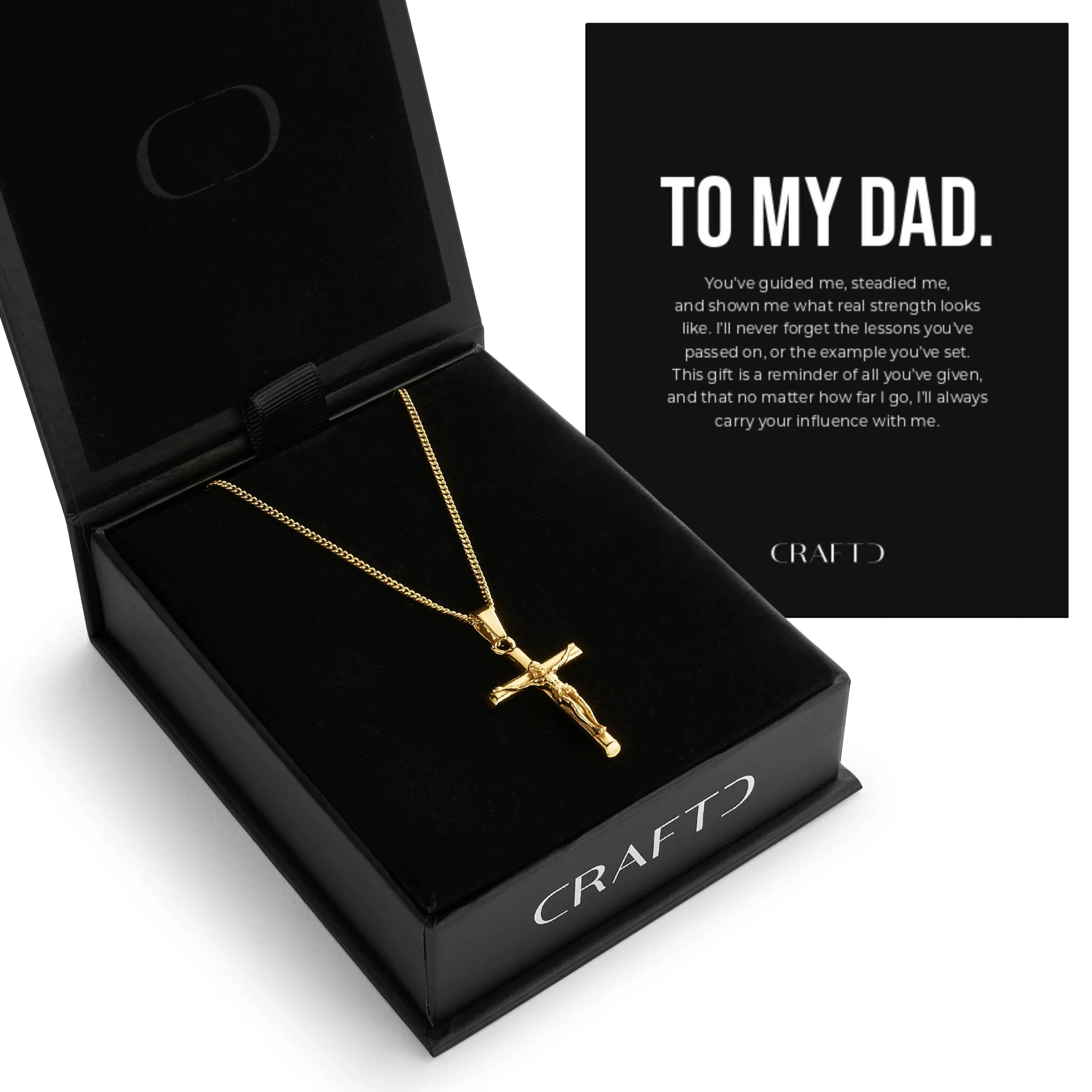 Father's Day Gift Set (Gold) sold by Craftd London
