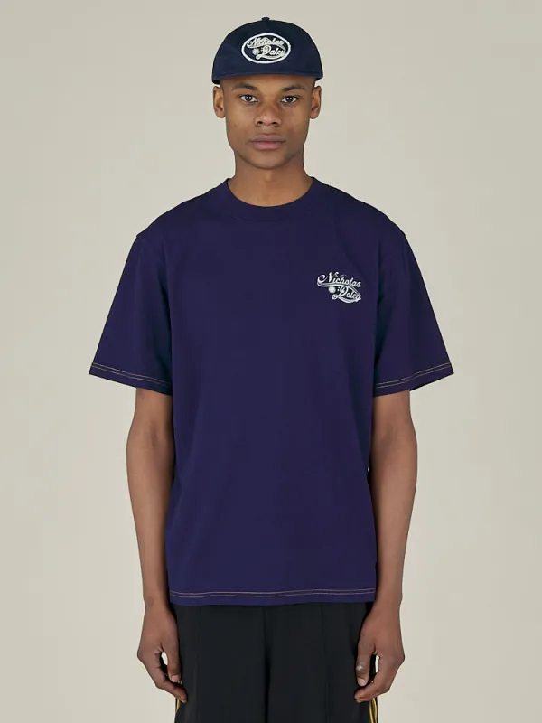 RECORDS TEE - MIDNIGHT sold by Nicholas Daley