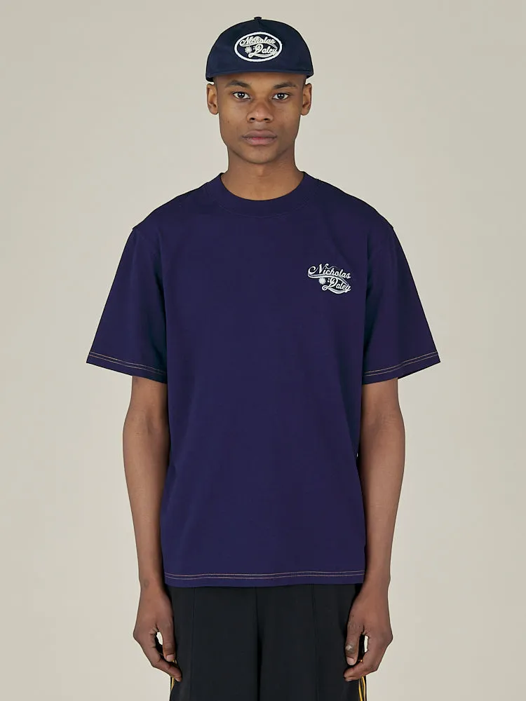 RECORDS TEE - MIDNIGHT sold by Nicholas Daley