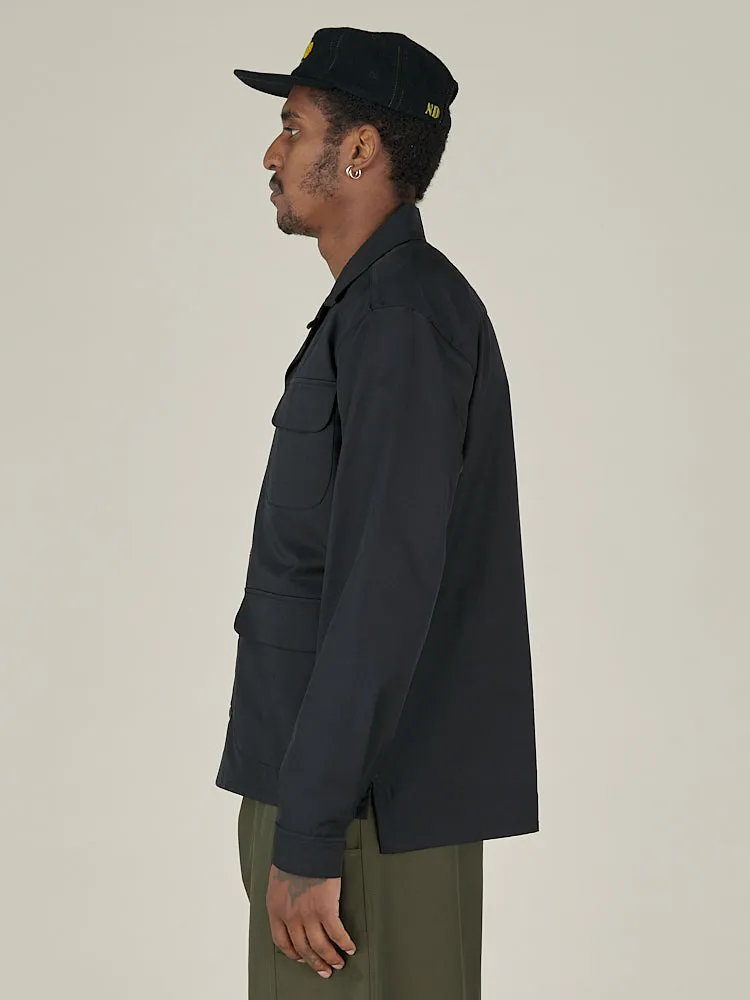 L/S ALOHA SHIRT - BLACK sold by Nicholas Daley product image thumbnail 4