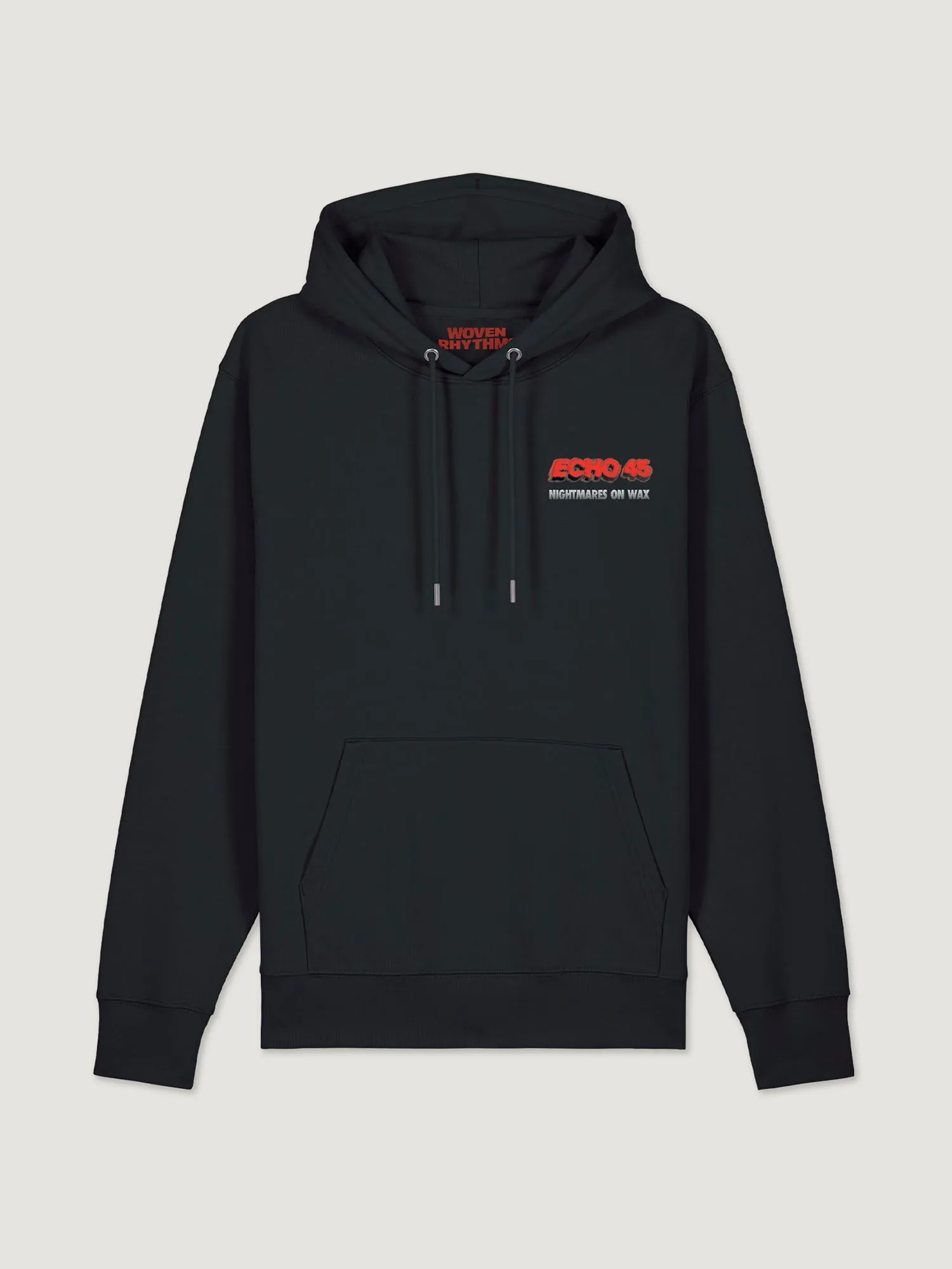 Nightmares on Wax Echo45 x Woven Rhythms Hoodie - Black sold by Nicholas Daley