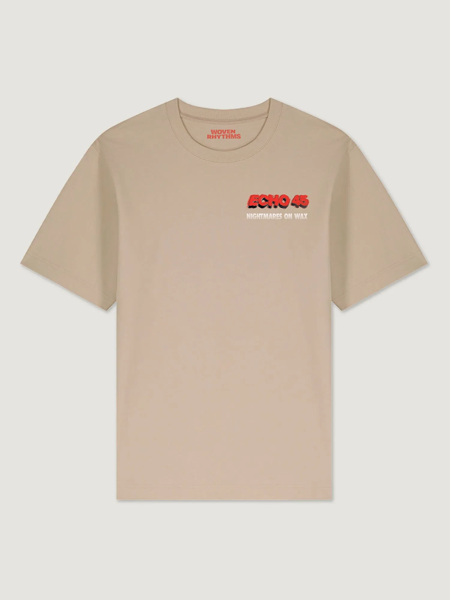 Nightmares on Wax Echo45 x Woven Rhythms T-shirt - Desert Dust sold by Nicholas Daley