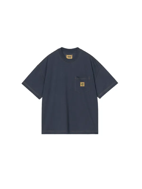 CARHARTT WIP X NICHOLAS DALEY LOGO T-SHIRT - ND BLACK IRIS sold by Nicholas Daley