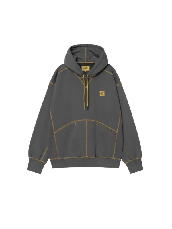 CARHARTT WIP X NICHOLAS DALEY HOODIE - ND BLACK SAND / ND GOLDEN YELLOW made by Nicholas Daley