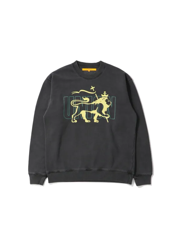 UNION X NICHOLAS DALEY CREWNECK - VINTAGE BLACK sold by Nicholas Daley