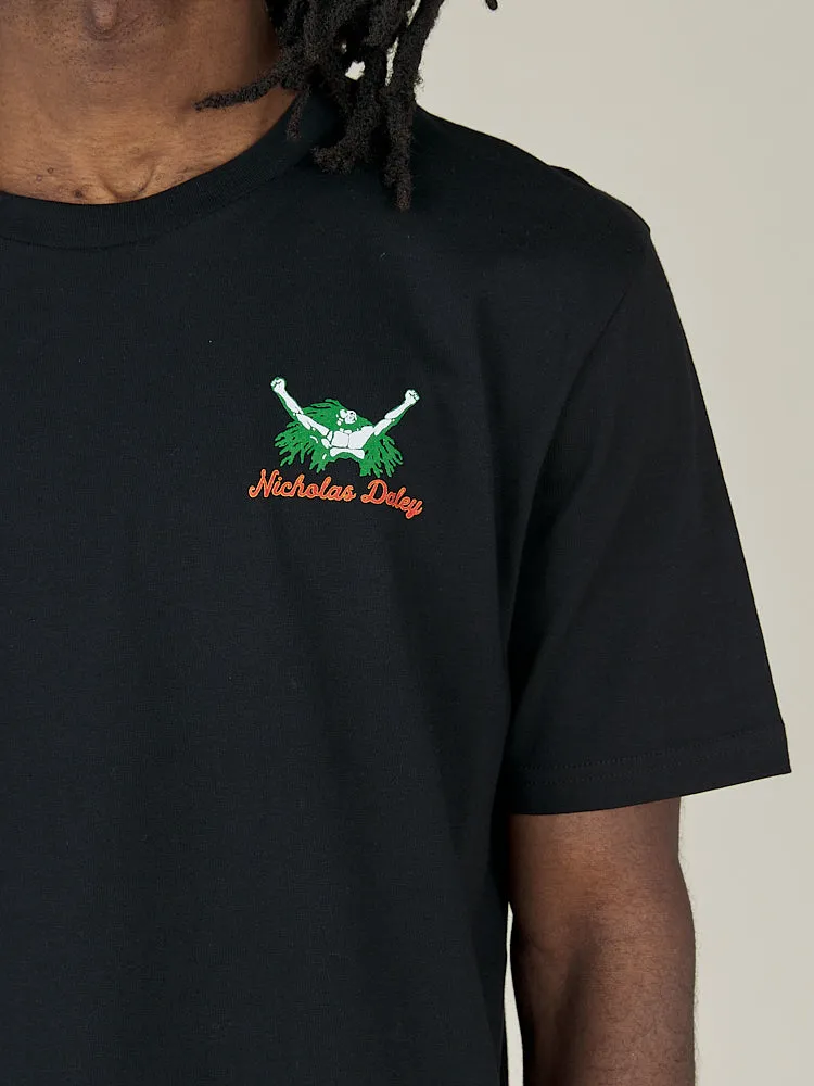 ROOTS TEE - BLACK sold by Nicholas Daley product image thumbnail 3