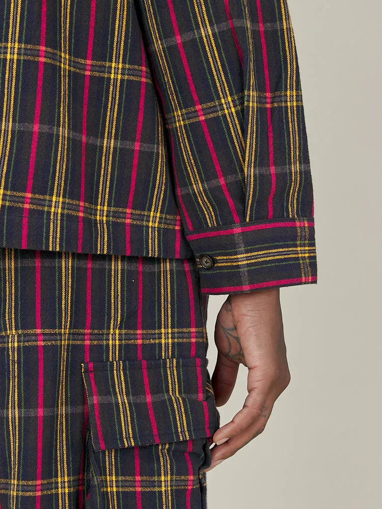 FIELD SHIRT - BRUSHED MADRAS CHECK sold by Nicholas Daley product image thumbnail 3