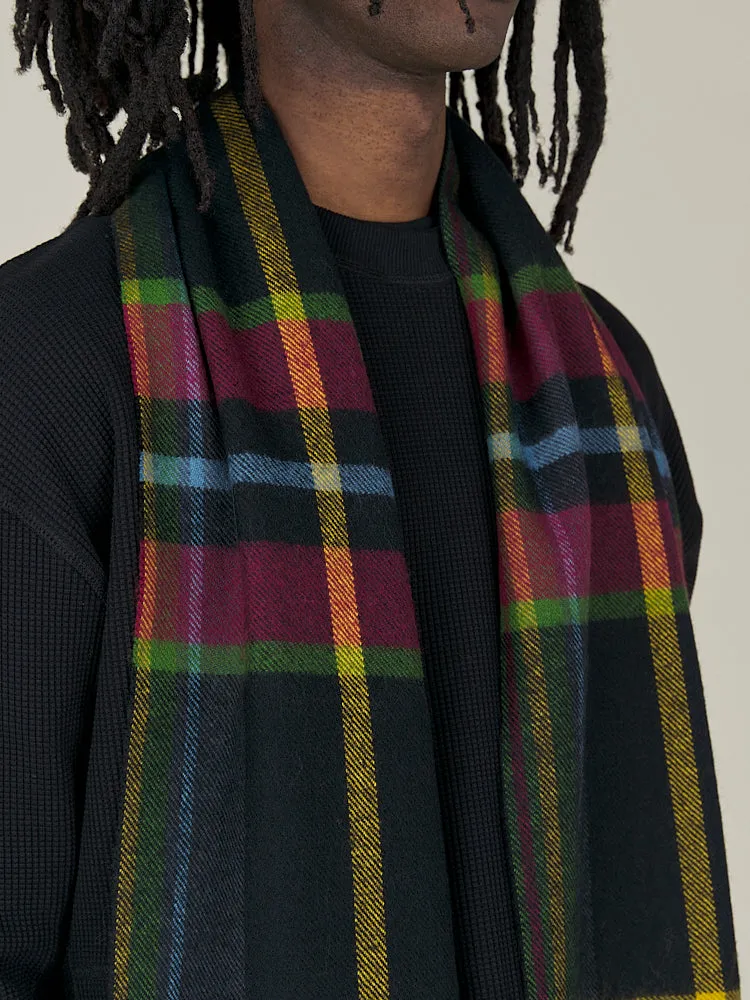 TARTAN SCARF - NIGHT TARTAN sold by Nicholas Daley product image thumbnail 2