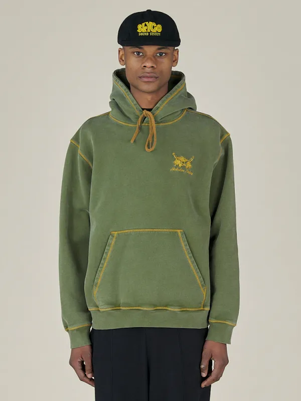 ROOTS ROCK REGGAE KLUB HOODIE - OLIVE sold by Nicholas Daley