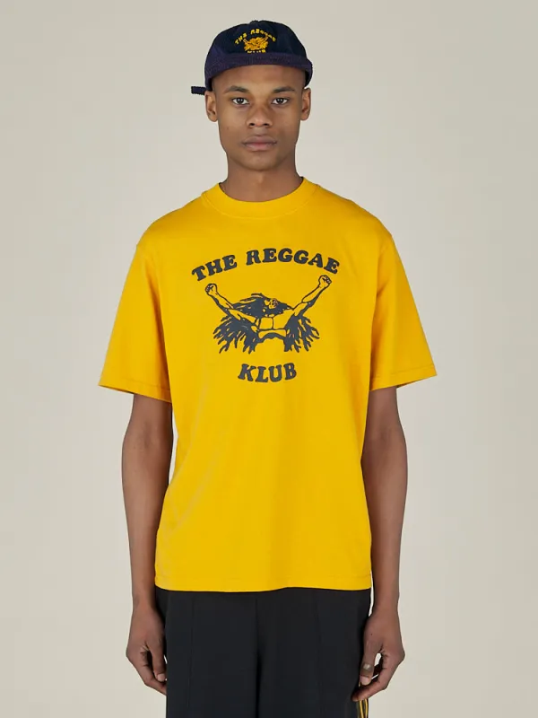 REGGAE KLUB TEE - MUSTARD sold by Nicholas Daley