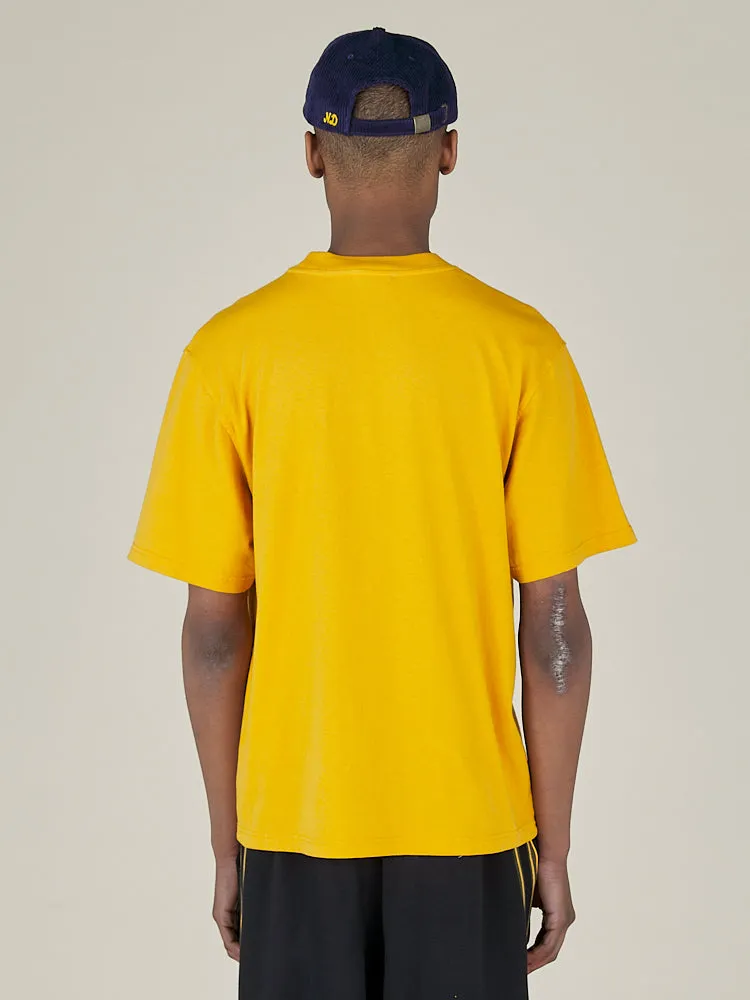 REGGAE KLUB TEE - MUSTARD sold by Nicholas Daley product image thumbnail 3
