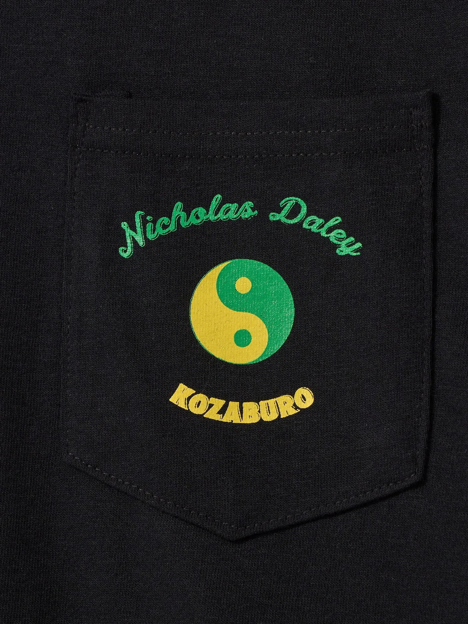 NICHOLAS DALEY X KOZABURO X NEPENTHES NEW YORK - YING YANG TEE sold by Nicholas Daley product image thumbnail 3