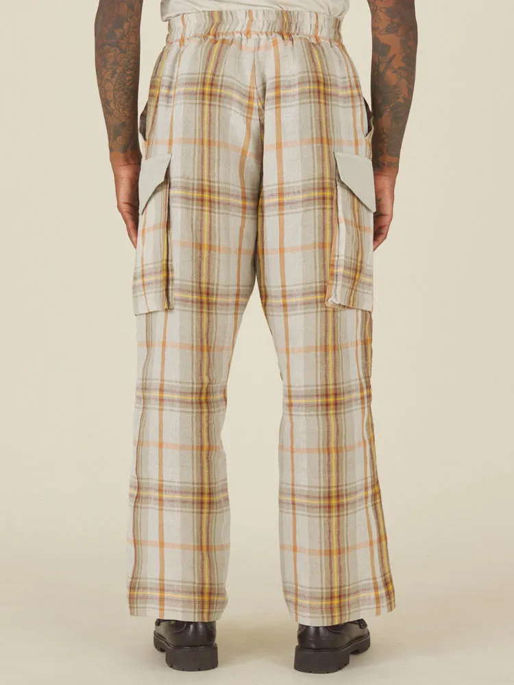 CARGO PANT - ND SUMMER TARTAN sold by Nicholas Daley product image thumbnail 2