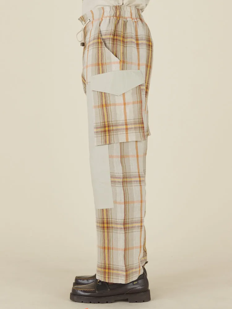 CARGO PANT - ND SUMMER TARTAN sold by Nicholas Daley product image thumbnail 3