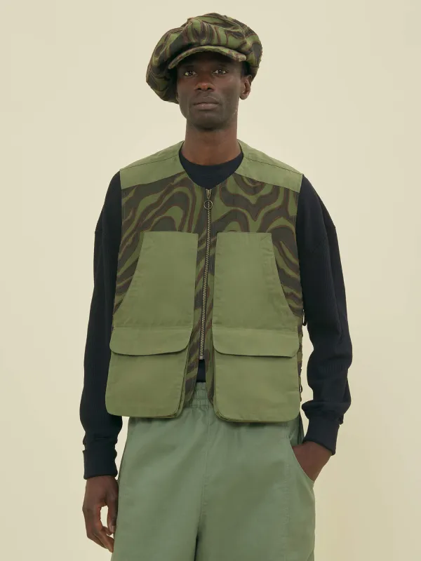 HUNTING VEST - CAMOUFLAGE made by Nicholas Daley