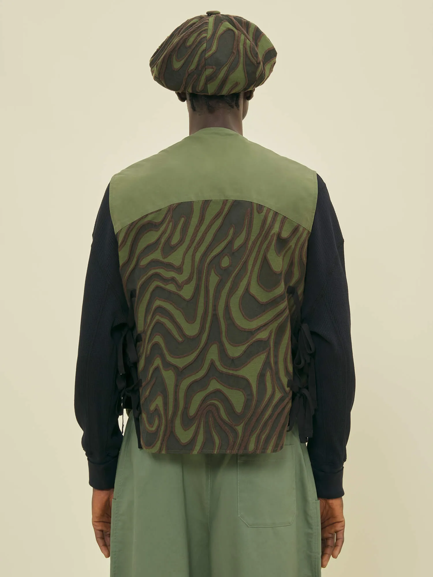 HUNTING VEST - CAMOUFLAGE sold by Nicholas Daley product image thumbnail 2