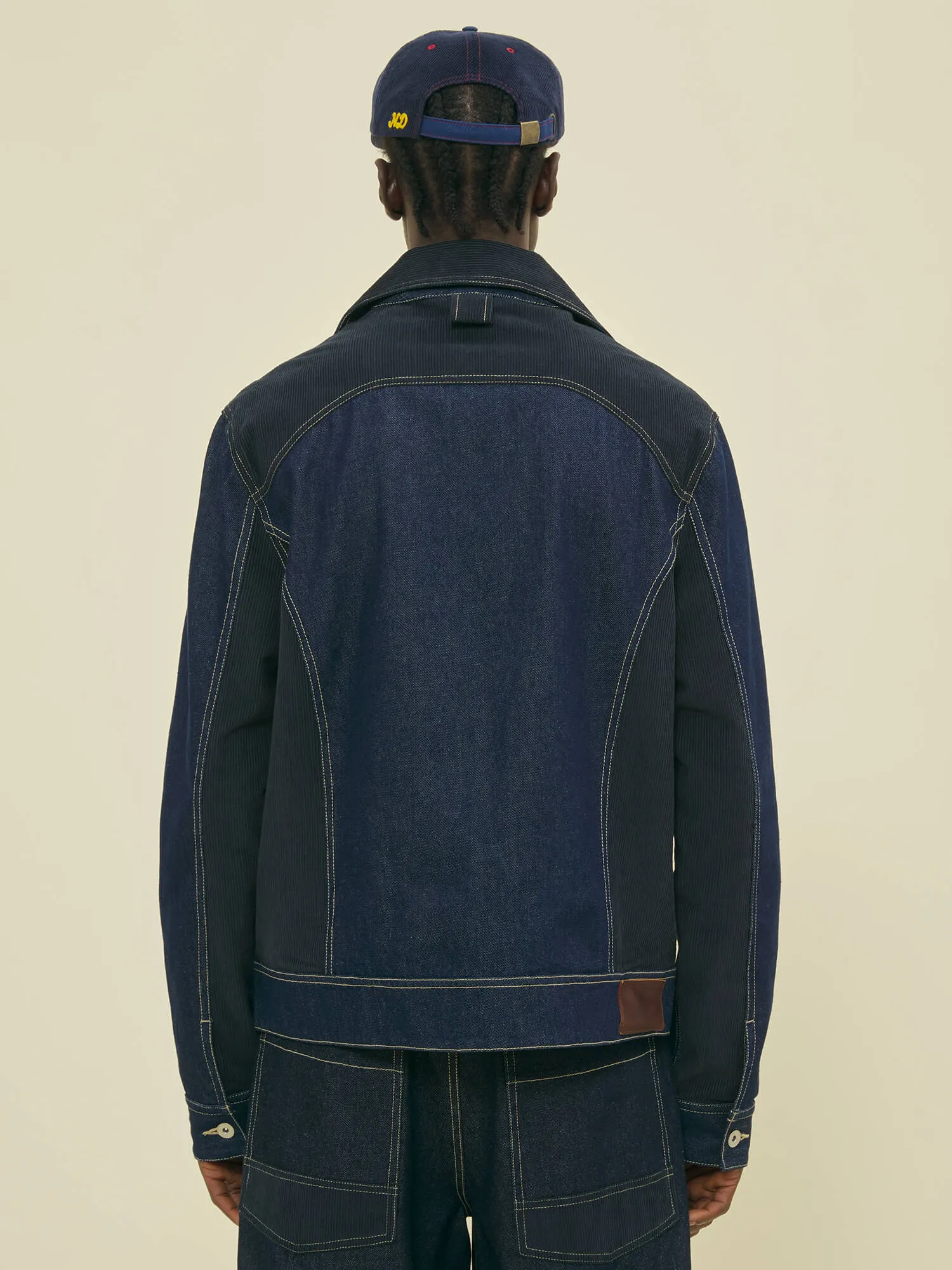 REBEL JACKET - DENIM / CORDUROY sold by Nicholas Daley product image thumbnail 2