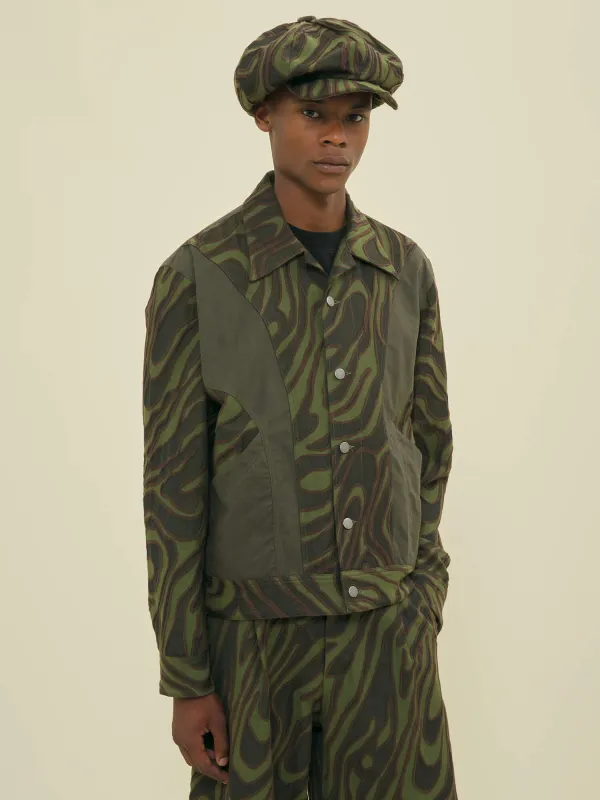 REBEL JACKET - CAMO JACQUARD sold by Nicholas Daley