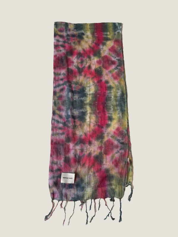 TIE DYE SCARF - MULTI sold by Nicholas Daley