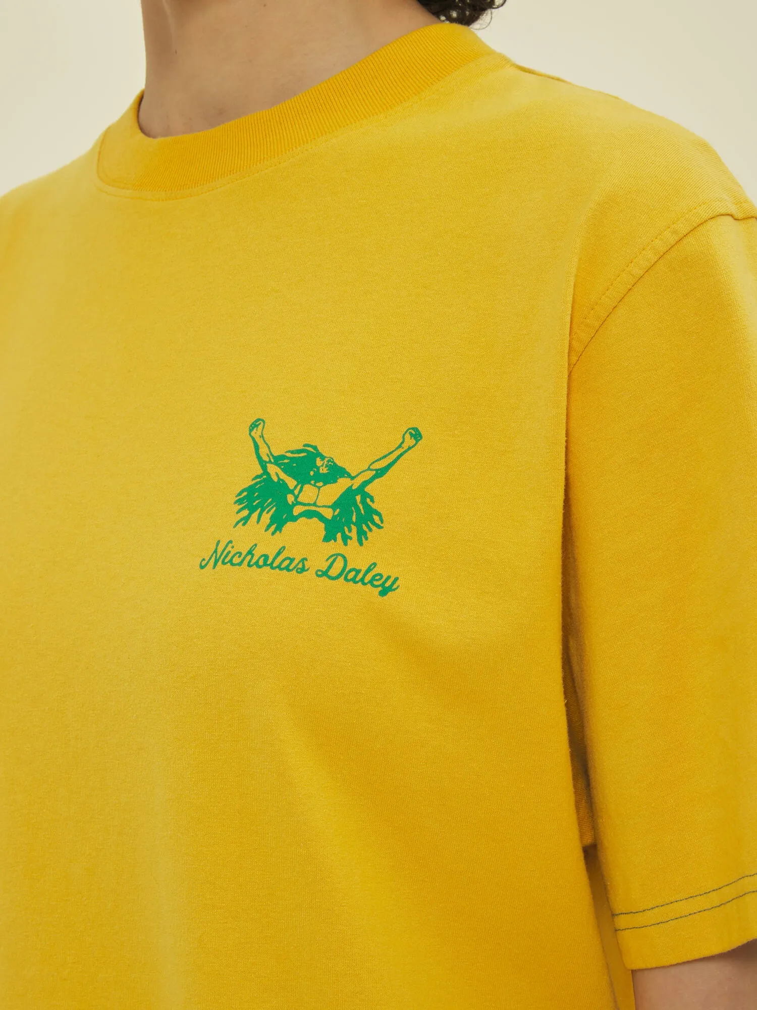 ROOTS ROCK REGGAE TEE - GOLD sold by Nicholas Daley product image thumbnail 3